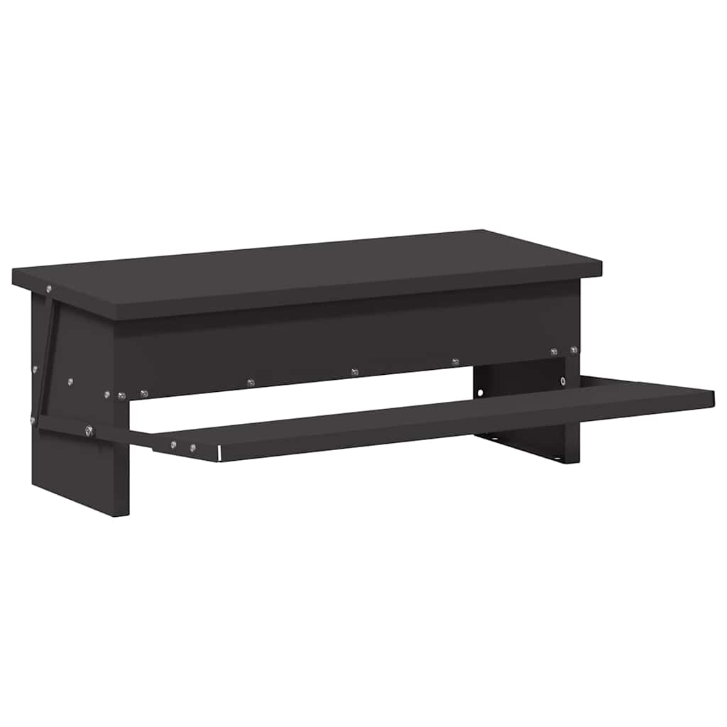 Kippen Treadle Voeder Zwart 48,5 x 39,5 x 19 cm is nu te koop bij PeponiXL, paradijselijk wonen!