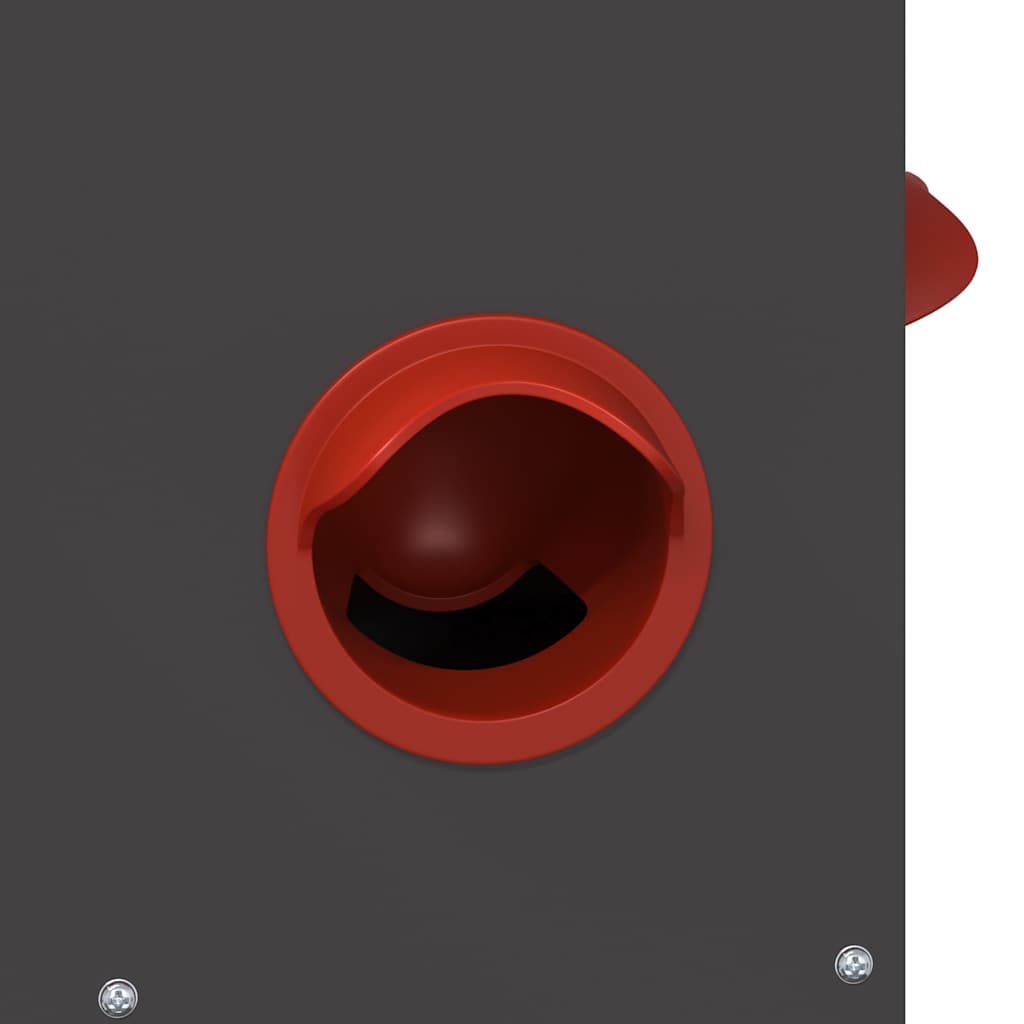 Kip voerbak 2 pcs Zwart 60,5 x 29 x 51 cm Koudgewalst Staal is nu te koop bij PeponiXL, paradijselijk wonen!