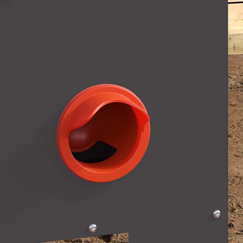 Kip voerbak 2 pcs Zwart 40,5 x 25 x 38 cm Koudgewalst Staal is nu te koop bij PeponiXL, paradijselijk wonen!