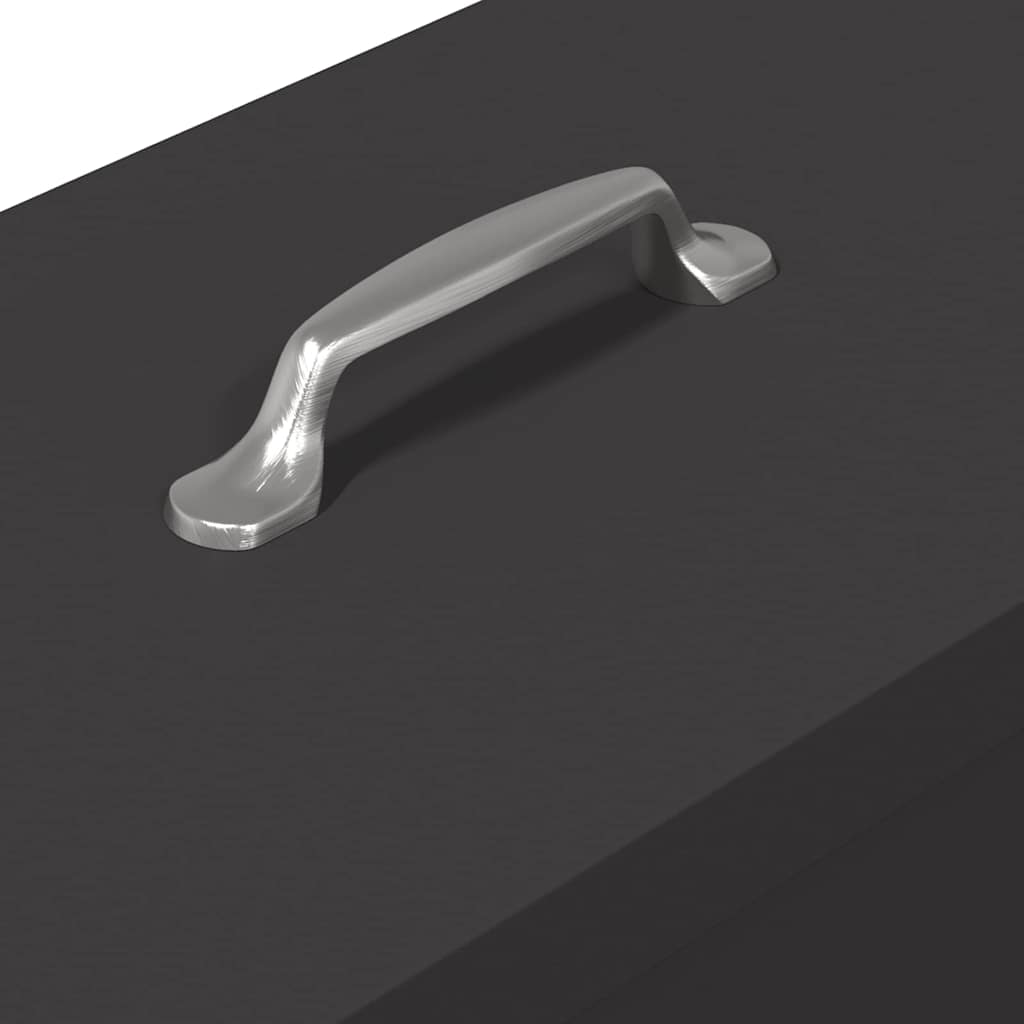 Kip voerbak 2 pcs Zwart 41,5 x 20,5 x 33 cm Koudgewalst Staal is nu te koop bij PeponiXL, paradijselijk wonen!