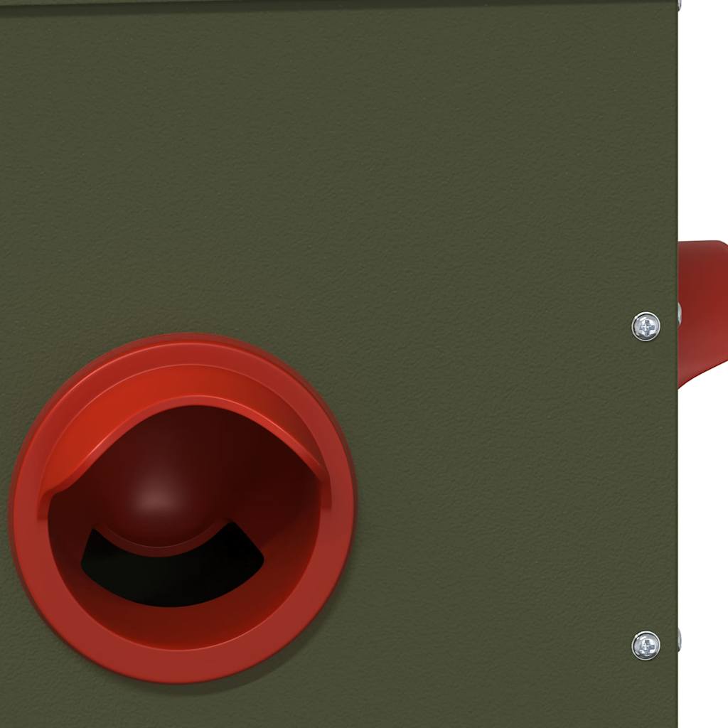 Kip voerbak 2 pcs Olijf Groen 41,5 x 20,5 x 33 cm is nu te koop bij PeponiXL, paradijselijk wonen!