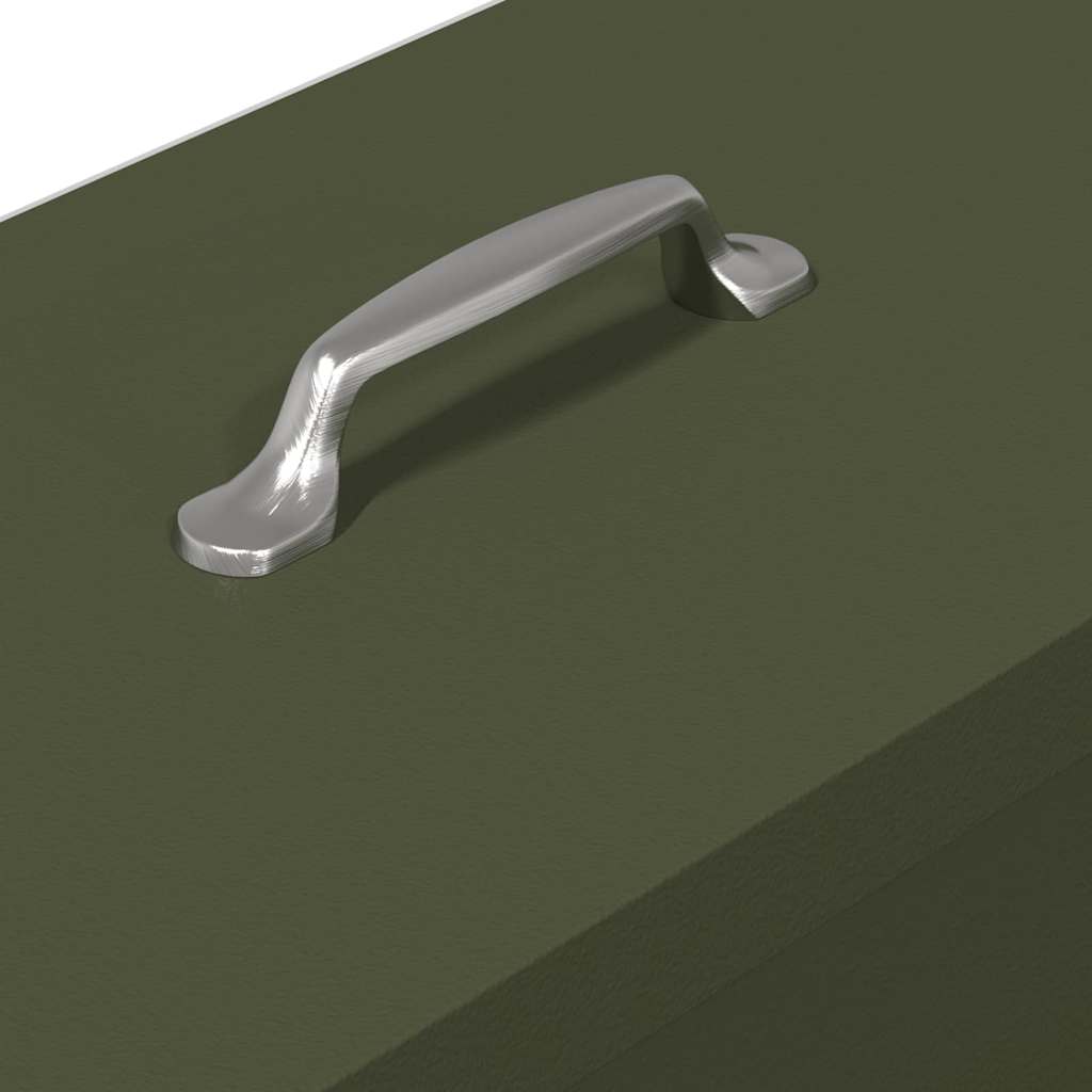 Kip voerbak 2 pcs Olijf Groen 41,5 x 20,5 x 33 cm is nu te koop bij PeponiXL, paradijselijk wonen!