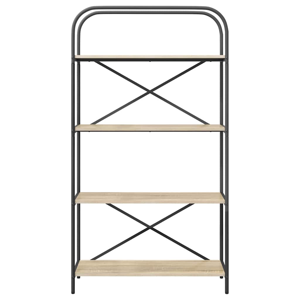 Boekenkast Sonoma Eiken 80 x 30 x 146 cm Bewerkt hout is nu te koop bij PeponiXL, paradijselijk wonen!