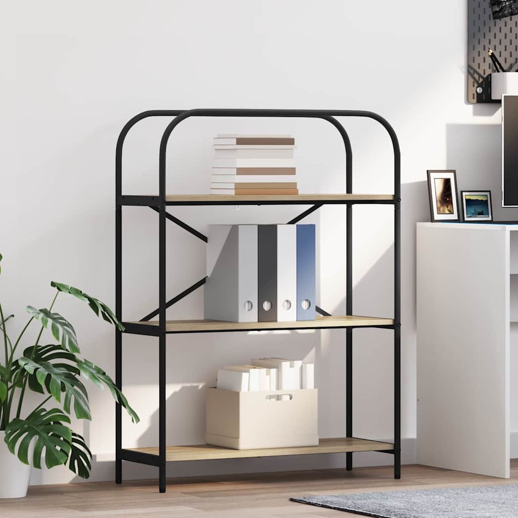 Boekenkast Sonoma Eiken 80 x 30 x 109 cm Bewerkt hout is nu te koop bij PeponiXL, paradijselijk wonen!