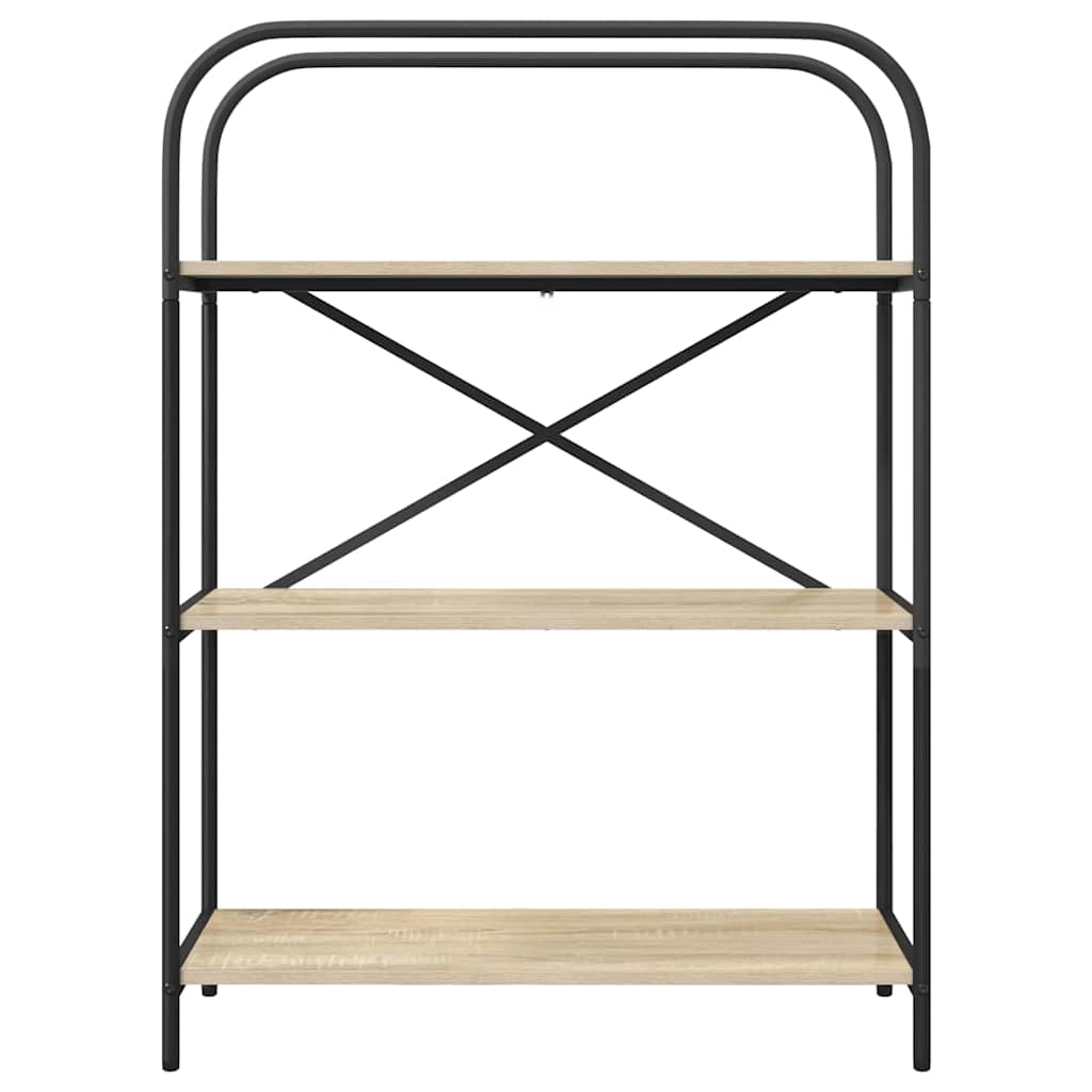 Boekenkast Sonoma Eiken 80 x 30 x 109 cm Bewerkt hout is nu te koop bij PeponiXL, paradijselijk wonen!