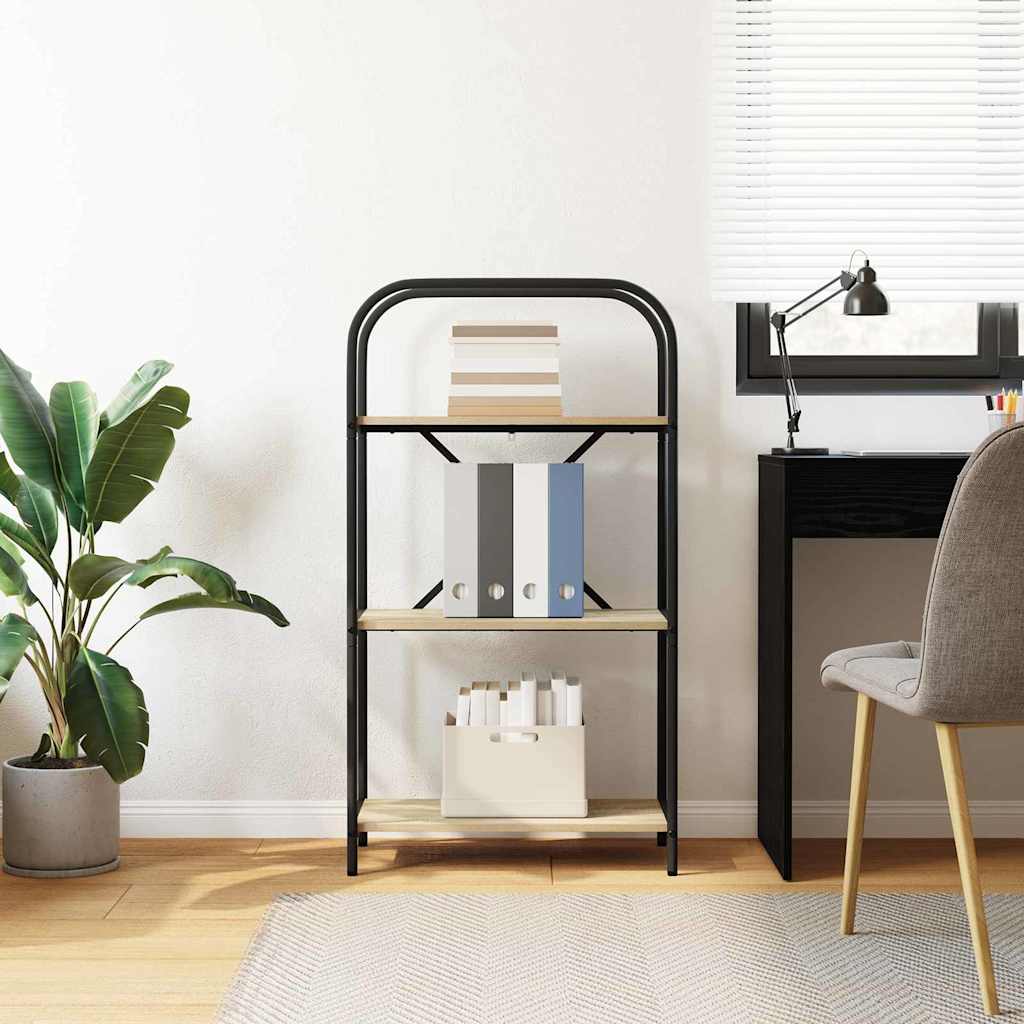 Boekenkast Sonoma Eiken 60 x 30 x 109 cm Bewerkt hout is nu te koop bij PeponiXL, paradijselijk wonen!