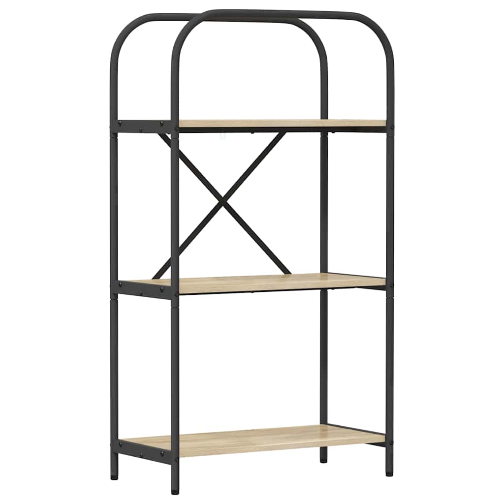 Boekenkast Sonoma Eiken 60 x 30 x 109 cm Bewerkt hout is nu te koop bij PeponiXL, paradijselijk wonen!