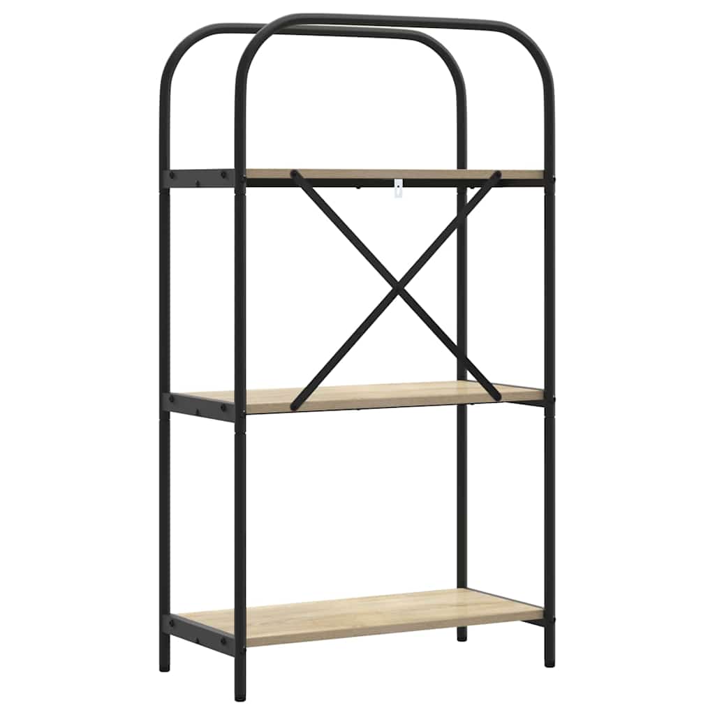 Boekenkast Sonoma Eiken 60 x 30 x 109 cm Bewerkt hout is nu te koop bij PeponiXL, paradijselijk wonen!