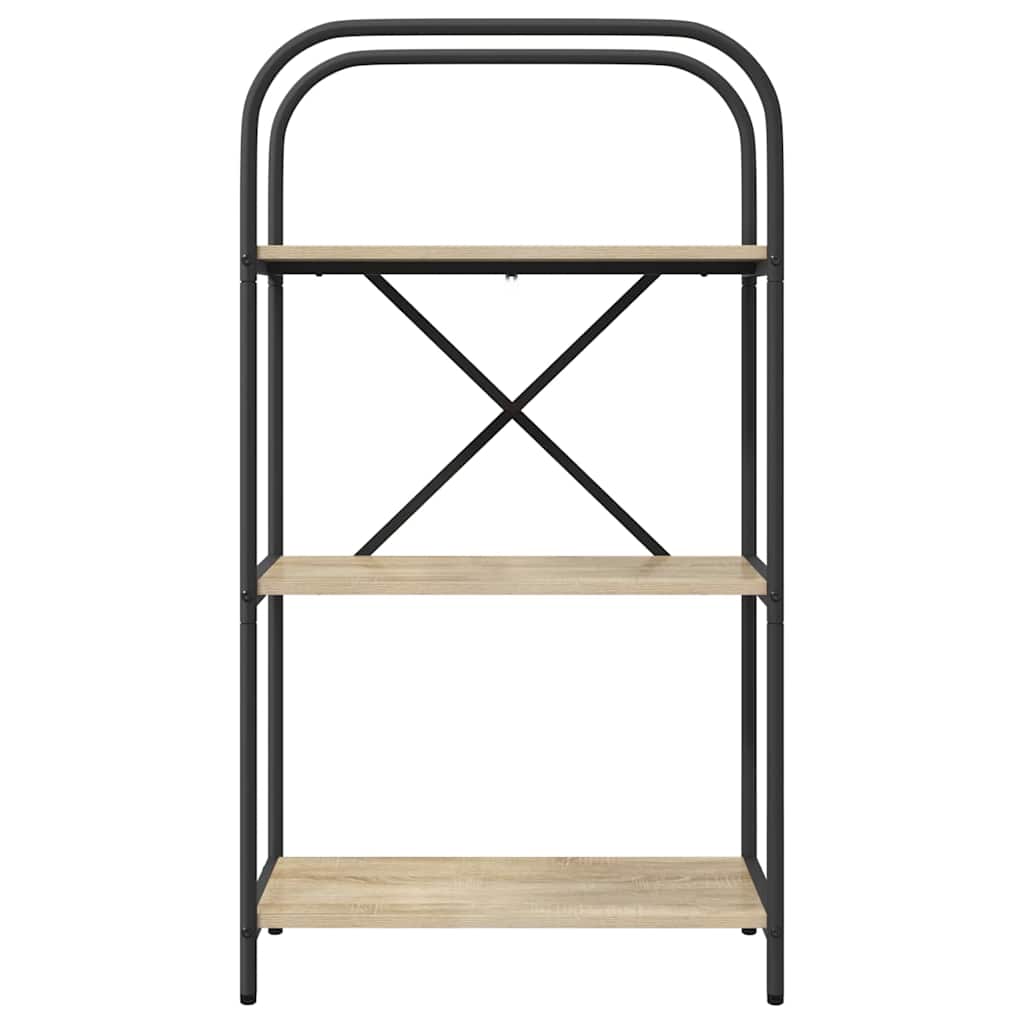 Boekenkast Sonoma Eiken 60 x 30 x 109 cm Bewerkt hout is nu te koop bij PeponiXL, paradijselijk wonen!