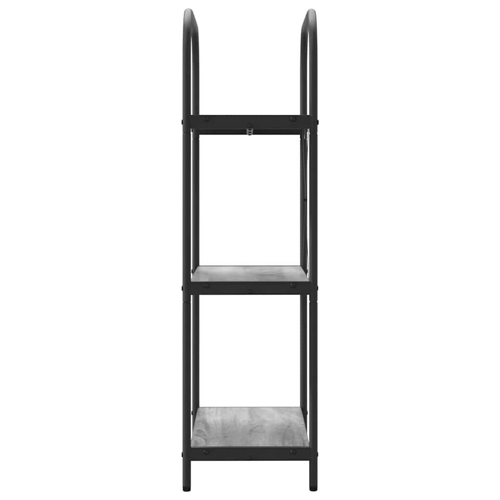 Boekenkast Grijs Sonoma 60 x 30 x 109 cm Bewerkt hout is nu te koop bij PeponiXL, paradijselijk wonen!