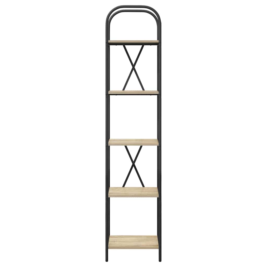 Boekenkast Sonoma Eiken 40 x 30 x 183 cm Bewerkt hout is nu te koop bij PeponiXL, paradijselijk wonen!