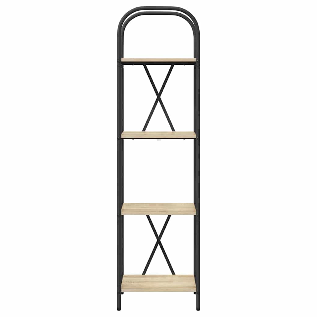 Boekenkast Sonoma Eiken 40 x 30 x 146 cm Bewerkt hout is nu te koop bij PeponiXL, paradijselijk wonen!