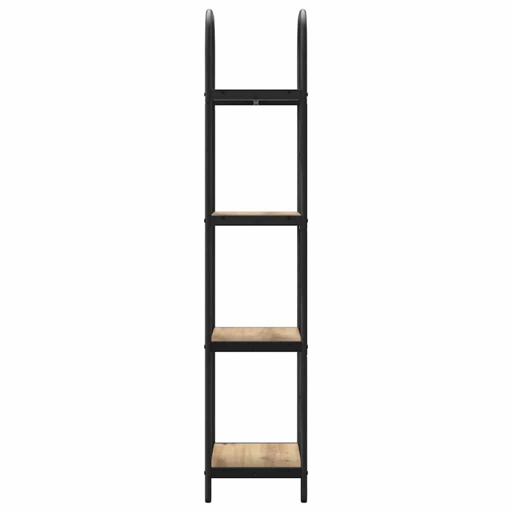 Boekenkast Artisan Eiken 40 x 30 x 146 cm Bewerkt hout is nu te koop bij PeponiXL, paradijselijk wonen!