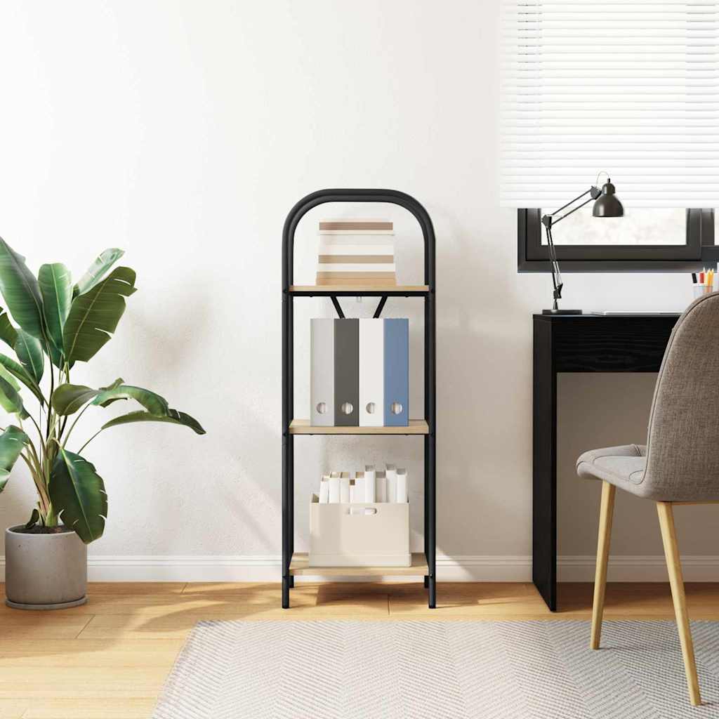 Boekenkast Sonoma Eiken 40 x 30 x 109 cm Bewerkt hout is nu te koop bij PeponiXL, paradijselijk wonen!