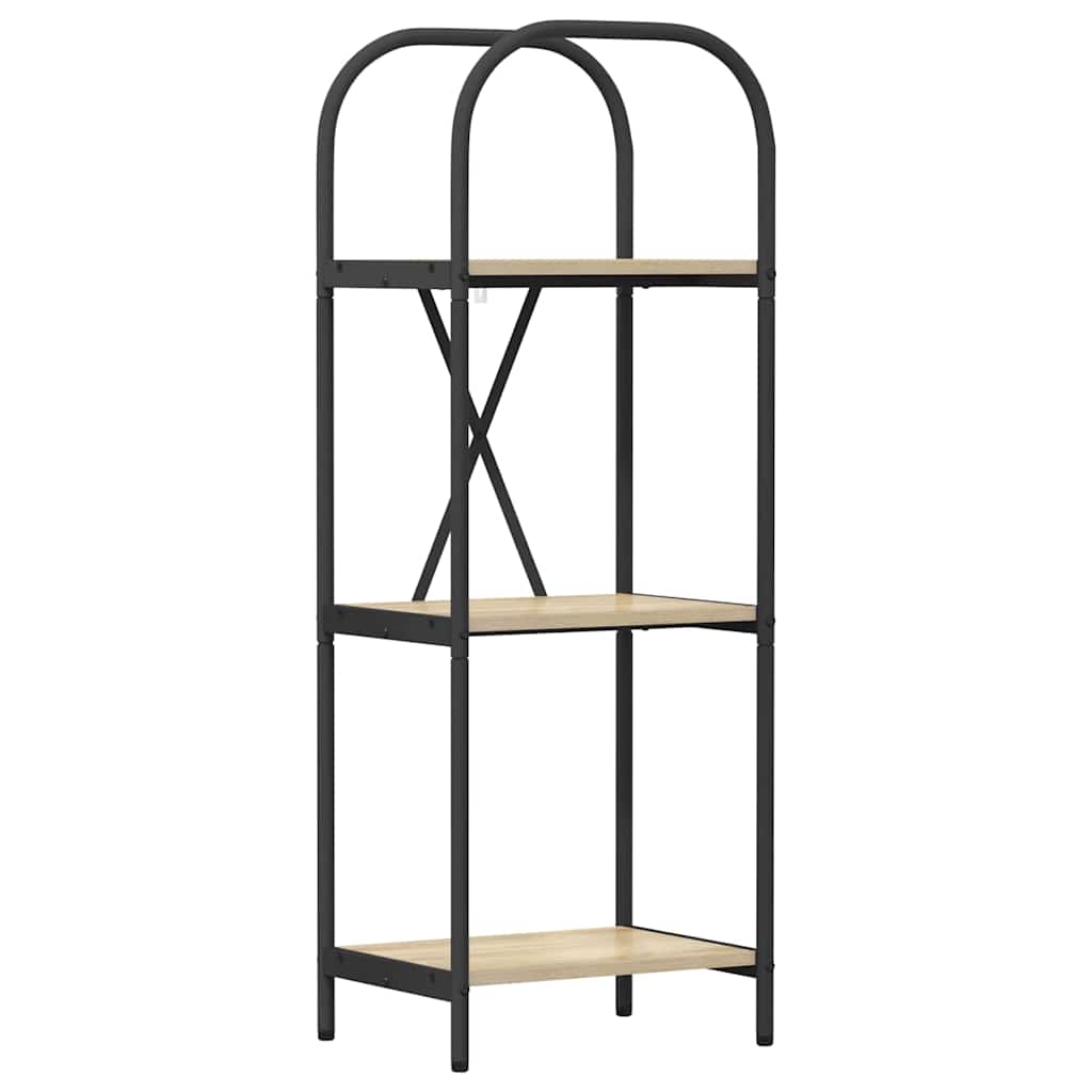 Boekenkast Sonoma Eiken 40 x 30 x 109 cm Bewerkt hout is nu te koop bij PeponiXL, paradijselijk wonen!