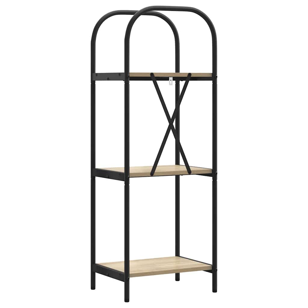 Boekenkast Sonoma Eiken 40 x 30 x 109 cm Bewerkt hout is nu te koop bij PeponiXL, paradijselijk wonen!