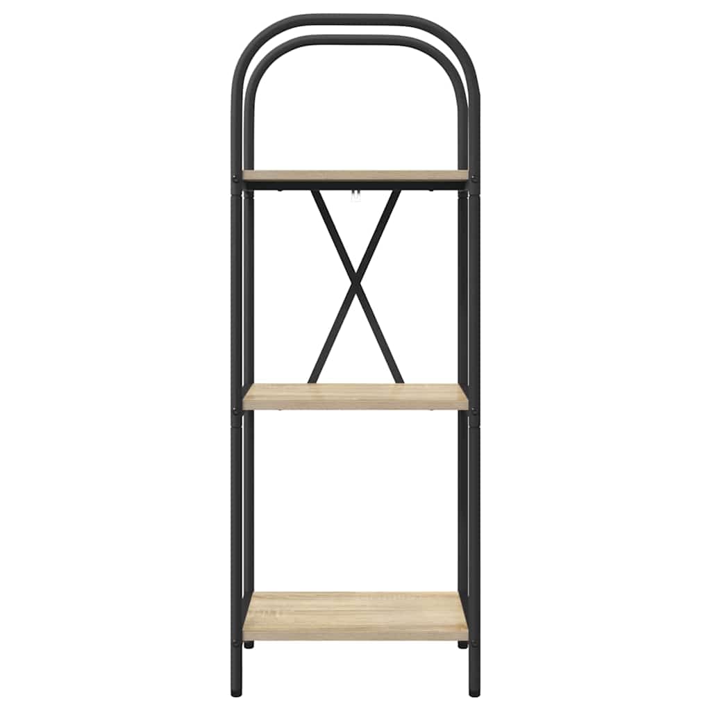 Boekenkast Sonoma Eiken 40 x 30 x 109 cm Bewerkt hout is nu te koop bij PeponiXL, paradijselijk wonen!