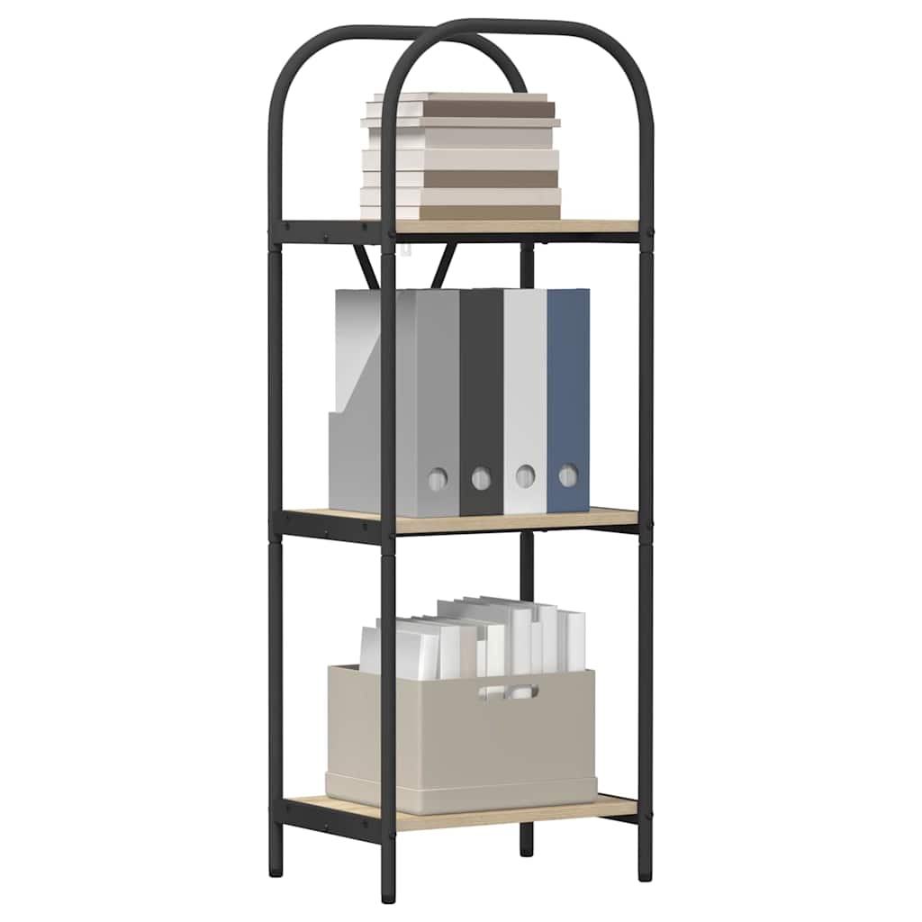 Boekenkast Sonoma Eiken 40 x 30 x 109 cm Bewerkt hout is nu te koop bij PeponiXL, paradijselijk wonen!