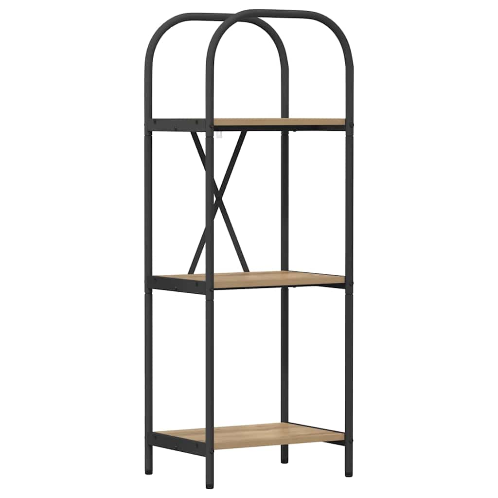 Boekenkast Artisan Eiken 40 x 30 x 109 cm Bewerkt hout is nu te koop bij PeponiXL, paradijselijk wonen!