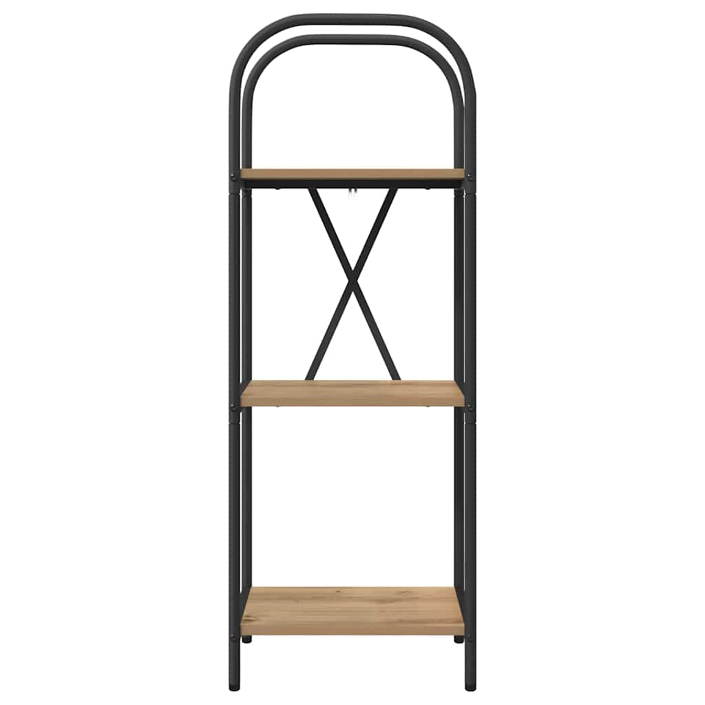 Boekenkast Artisan Eiken 40 x 30 x 109 cm Bewerkt hout is nu te koop bij PeponiXL, paradijselijk wonen!