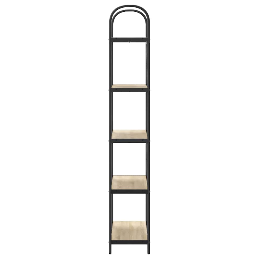 Boekenkast Sonoma Eiken 80 x 30 x 183 cm Bewerkt hout is nu te koop bij PeponiXL, paradijselijk wonen!