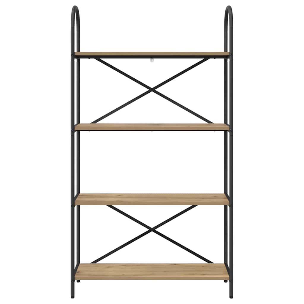 Boekenkast Artisan Eiken 80 x 30 x 146 cm Bewerkt hout is nu te koop bij PeponiXL, paradijselijk wonen!