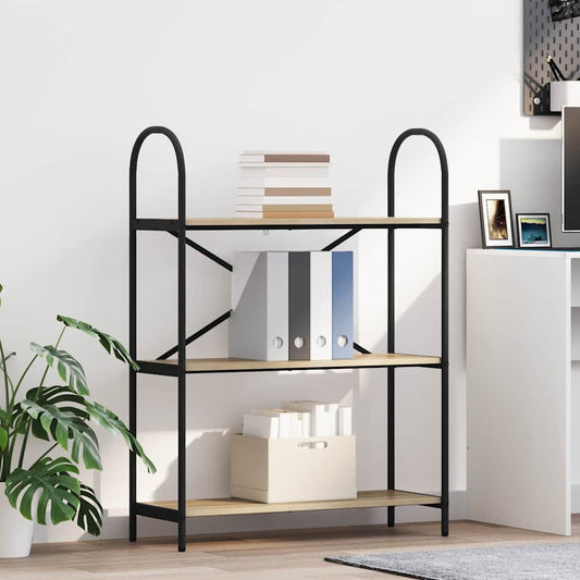 Boekenkast Sonoma Eiken 80 x 30 x 109 cm Bewerkt hout is nu te koop bij PeponiXL, paradijselijk wonen!