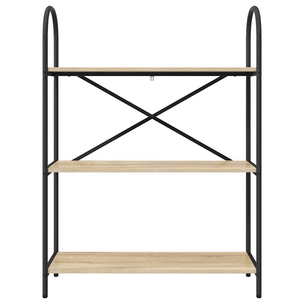 Boekenkast Sonoma Eiken 80 x 30 x 109 cm Bewerkt hout is nu te koop bij PeponiXL, paradijselijk wonen!