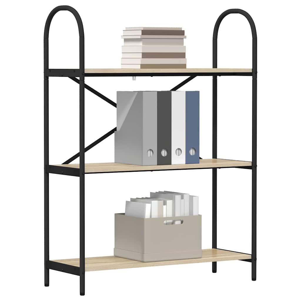 Boekenkast Sonoma Eiken 80 x 30 x 109 cm Bewerkt hout is nu te koop bij PeponiXL, paradijselijk wonen!