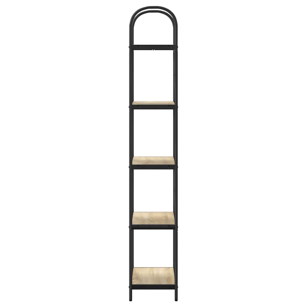 Boekenkast Sonoma Eiken 60 x 30 x 183 cm Bewerkt hout is nu te koop bij PeponiXL, paradijselijk wonen!