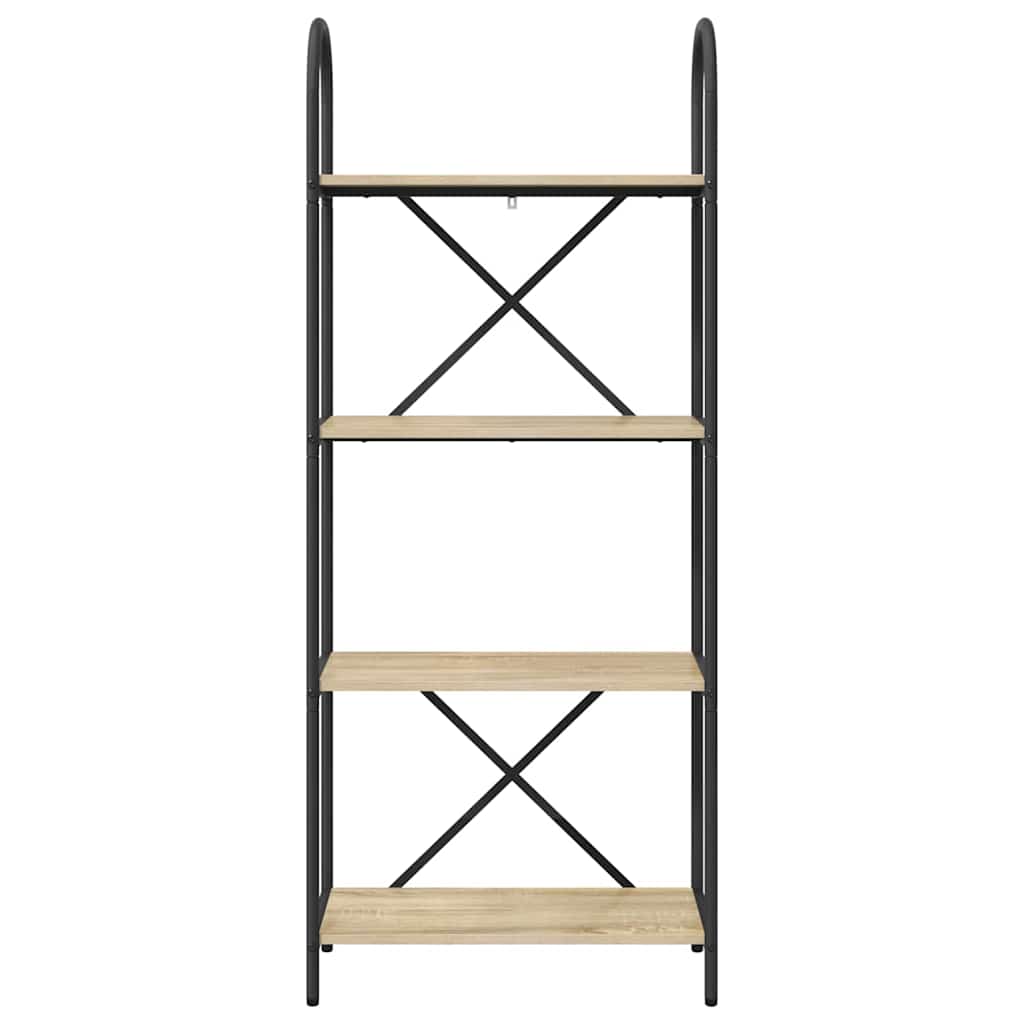 Boekenkast Sonoma Eiken 60 x 30 x 146 cm Bewerkt hout is nu te koop bij PeponiXL, paradijselijk wonen!