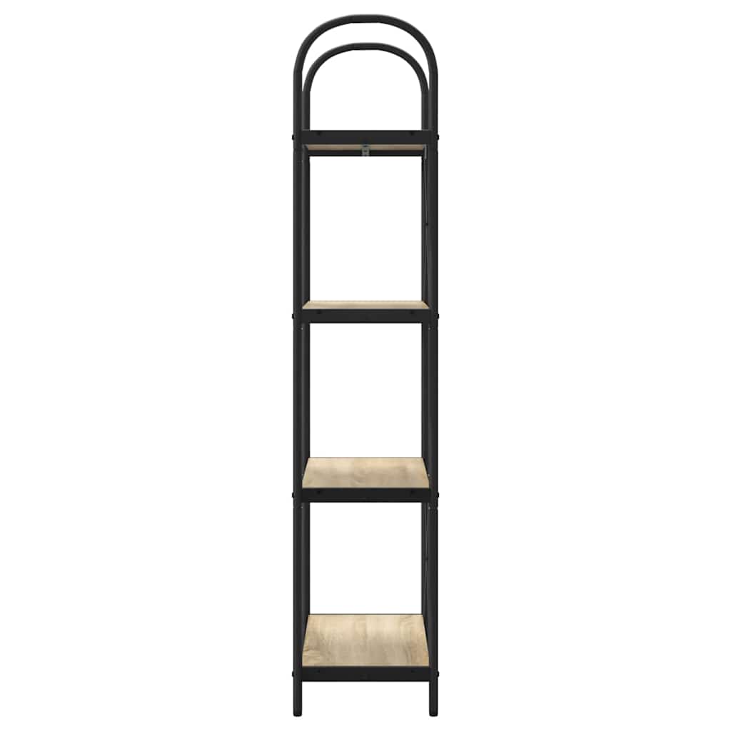 Boekenkast Sonoma Eiken 60 x 30 x 146 cm Bewerkt hout is nu te koop bij PeponiXL, paradijselijk wonen!