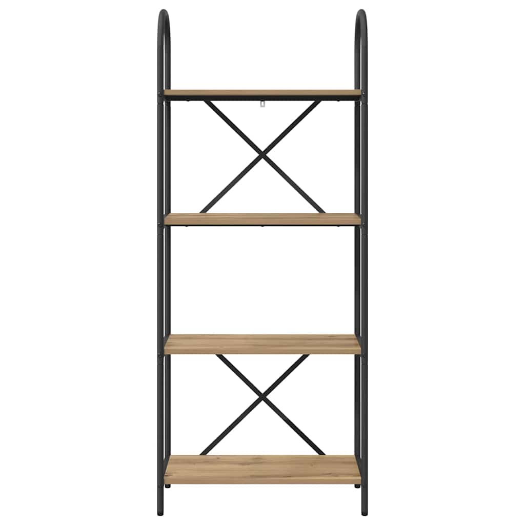 Boekenkast Artisan Eiken 60 x 30 x 146 cm Bewerkt hout is nu te koop bij PeponiXL, paradijselijk wonen!