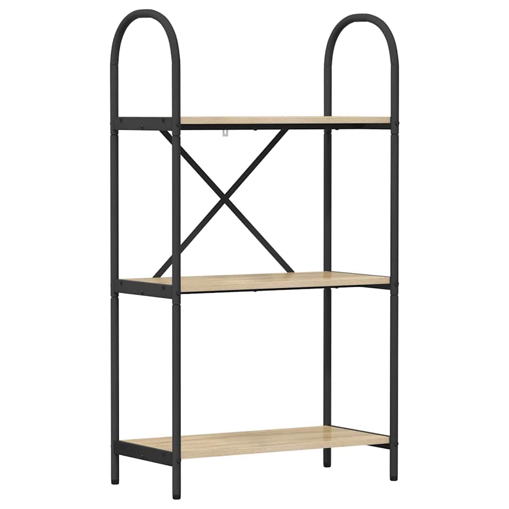 Boekenkast Sonoma Eiken 60 x 30 x 109 cm Bewerkt hout is nu te koop bij PeponiXL, paradijselijk wonen!