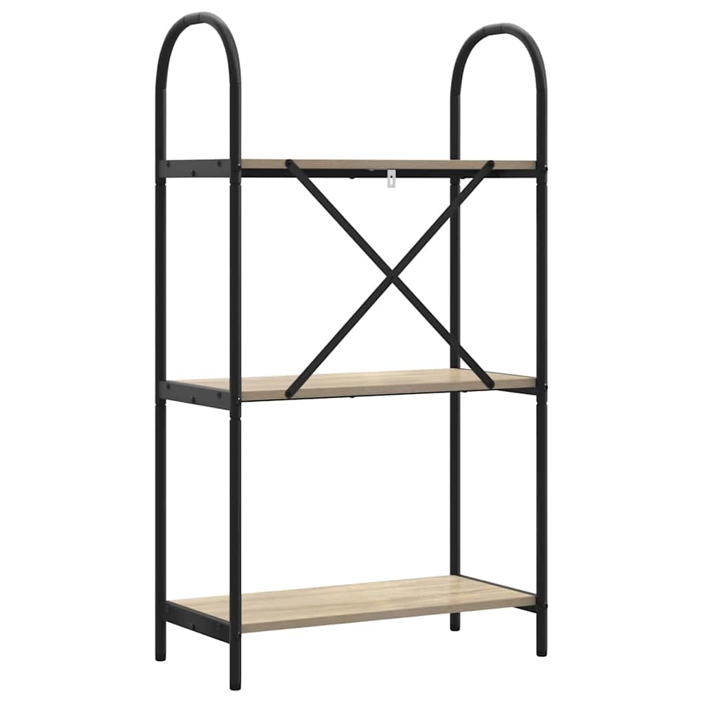 Boekenkast Sonoma Eiken 60 x 30 x 109 cm Bewerkt hout is nu te koop bij PeponiXL, paradijselijk wonen!