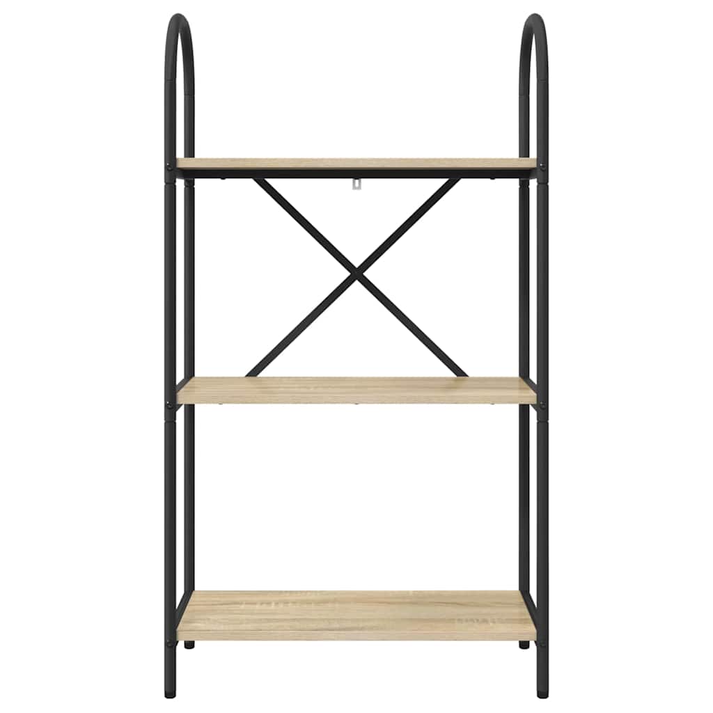 Boekenkast Sonoma Eiken 60 x 30 x 109 cm Bewerkt hout is nu te koop bij PeponiXL, paradijselijk wonen!