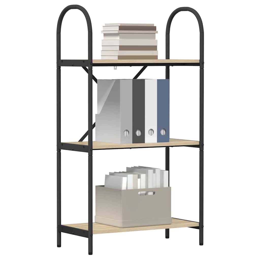 Boekenkast Sonoma Eiken 60 x 30 x 109 cm Bewerkt hout is nu te koop bij PeponiXL, paradijselijk wonen!