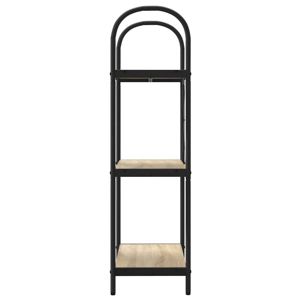 Boekenkast Sonoma Eiken 60 x 30 x 109 cm Bewerkt hout is nu te koop bij PeponiXL, paradijselijk wonen!