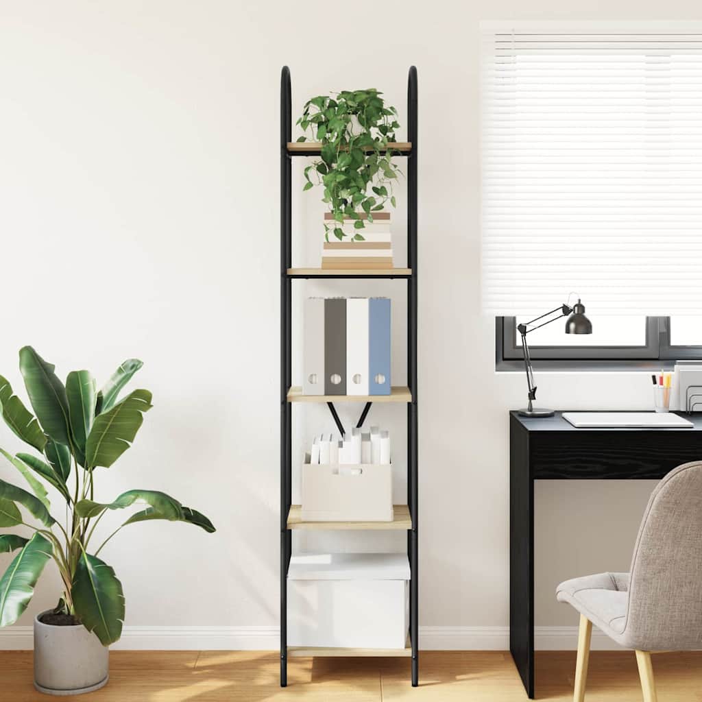 Boekenkast Sonoma Eiken 40 x 30 x 183 cm Bewerkt hout is nu te koop bij PeponiXL, paradijselijk wonen!