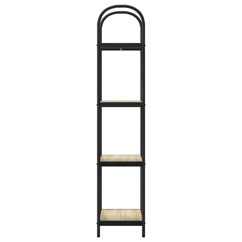 Boekenkast Sonoma Eiken 40 x 30 x 146 cm Bewerkt hout is nu te koop bij PeponiXL, paradijselijk wonen!