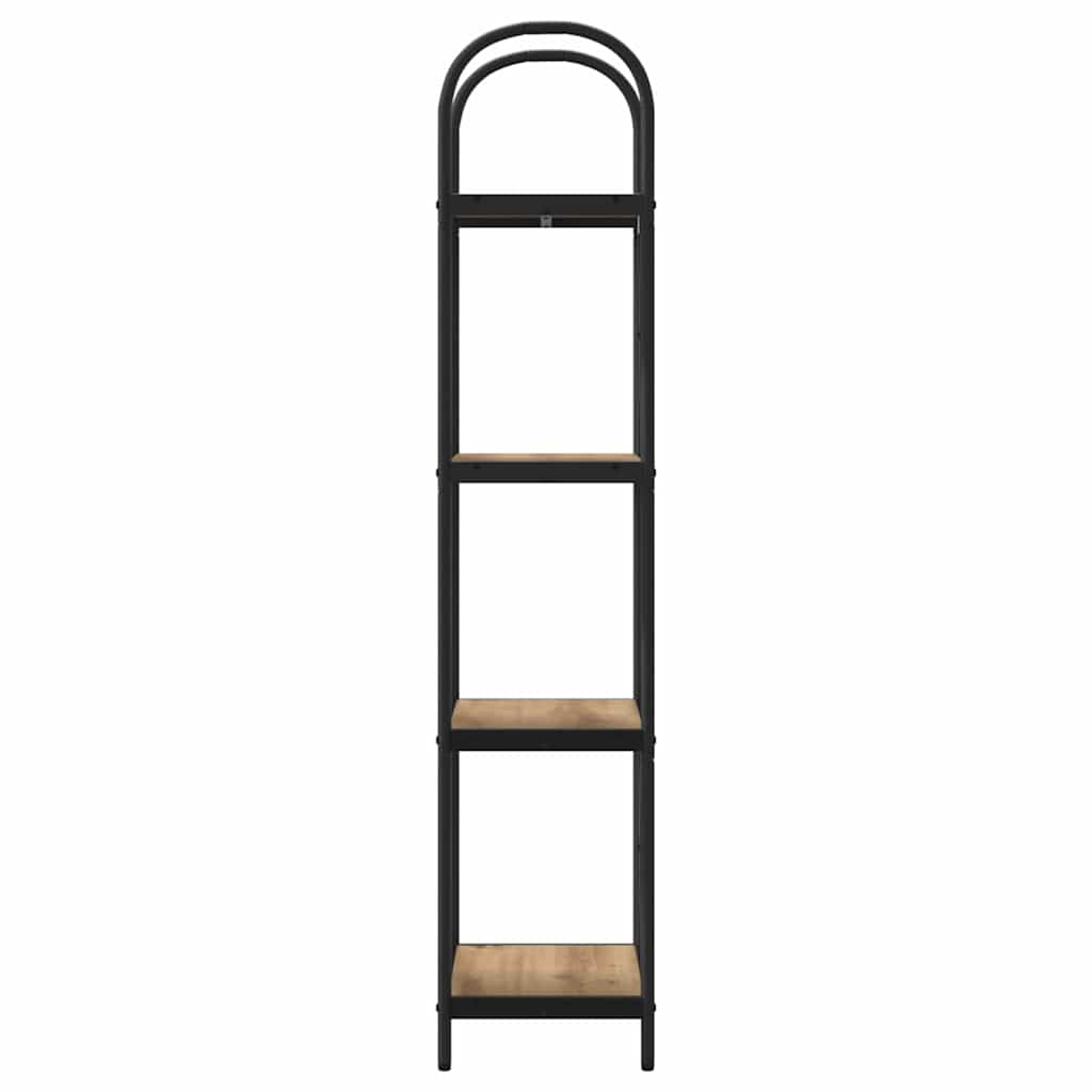 Boekenkast Artisan Eiken 40 x 30 x 146 cm Bewerkt hout is nu te koop bij PeponiXL, paradijselijk wonen!