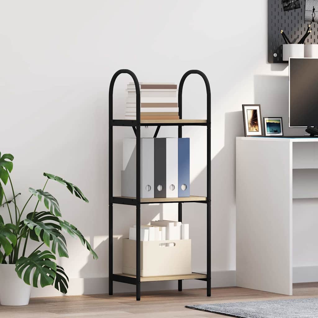 Boekenkast Sonoma Eiken 40 x 30 x 109 cm Bewerkt hout is nu te koop bij PeponiXL, paradijselijk wonen!