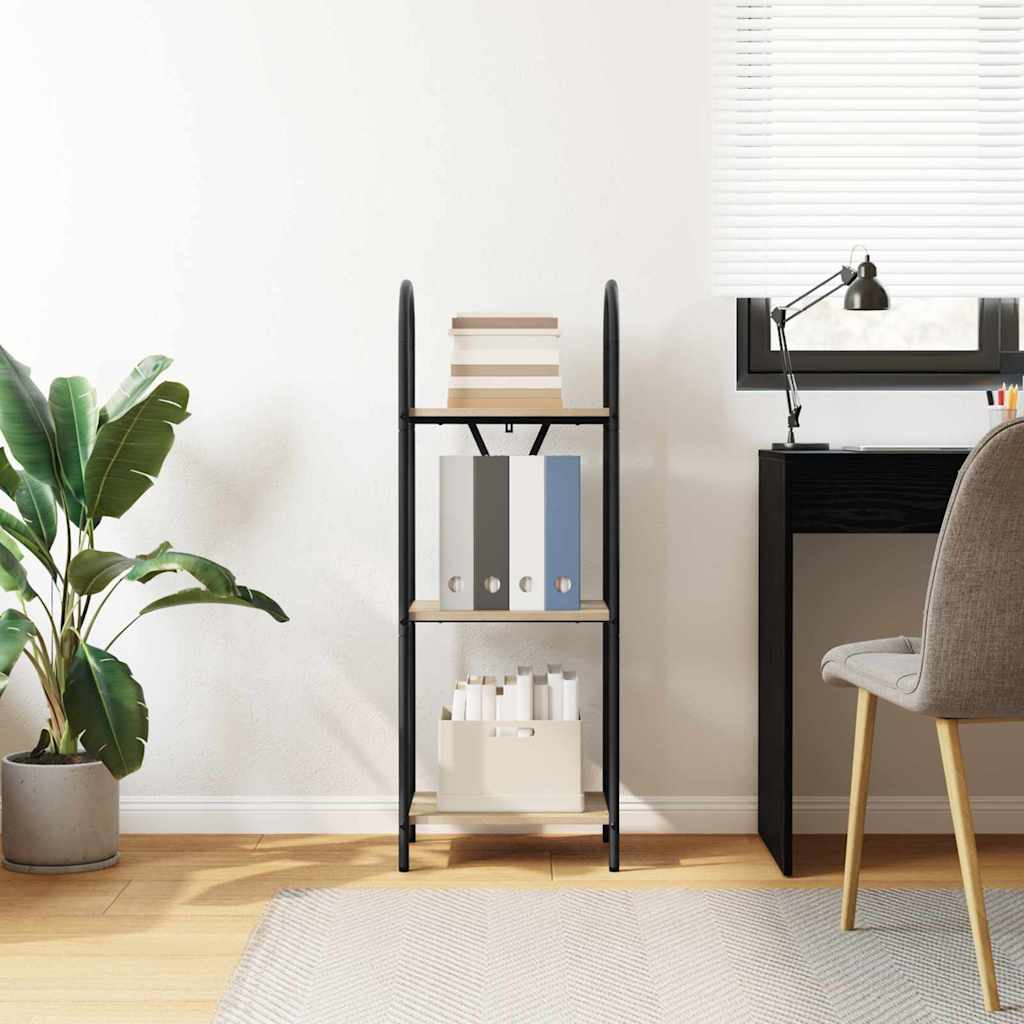 Boekenkast Sonoma Eiken 40 x 30 x 109 cm Bewerkt hout is nu te koop bij PeponiXL, paradijselijk wonen!