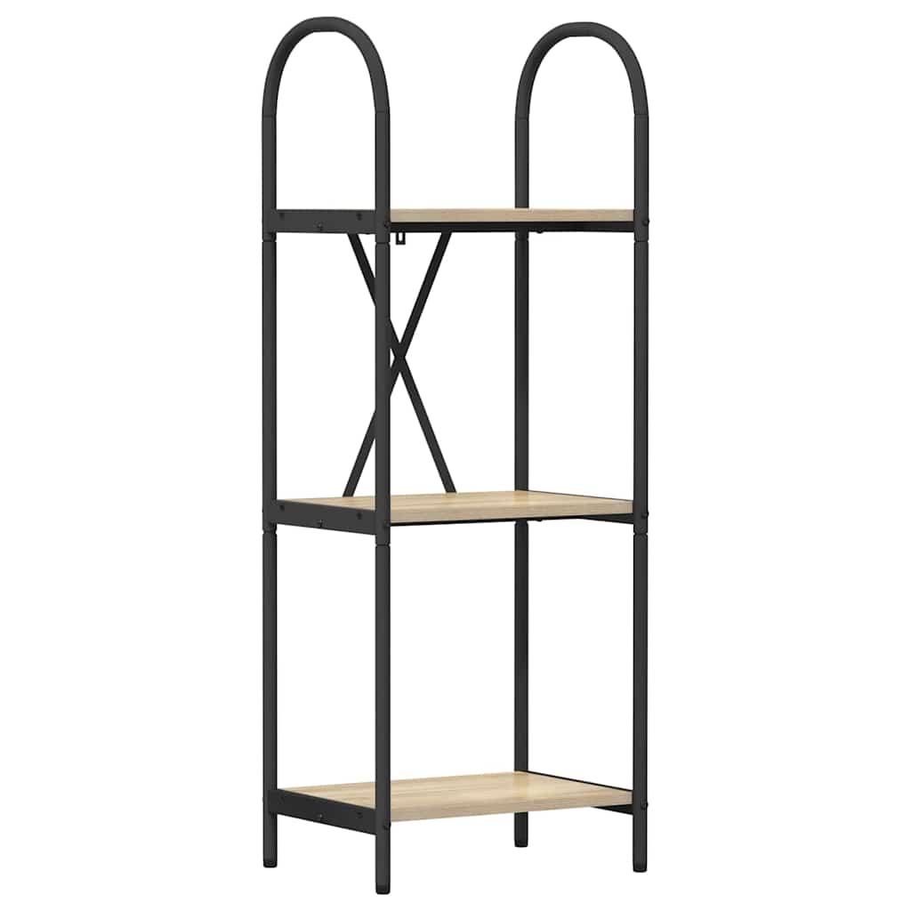 Boekenkast Sonoma Eiken 40 x 30 x 109 cm Bewerkt hout is nu te koop bij PeponiXL, paradijselijk wonen!