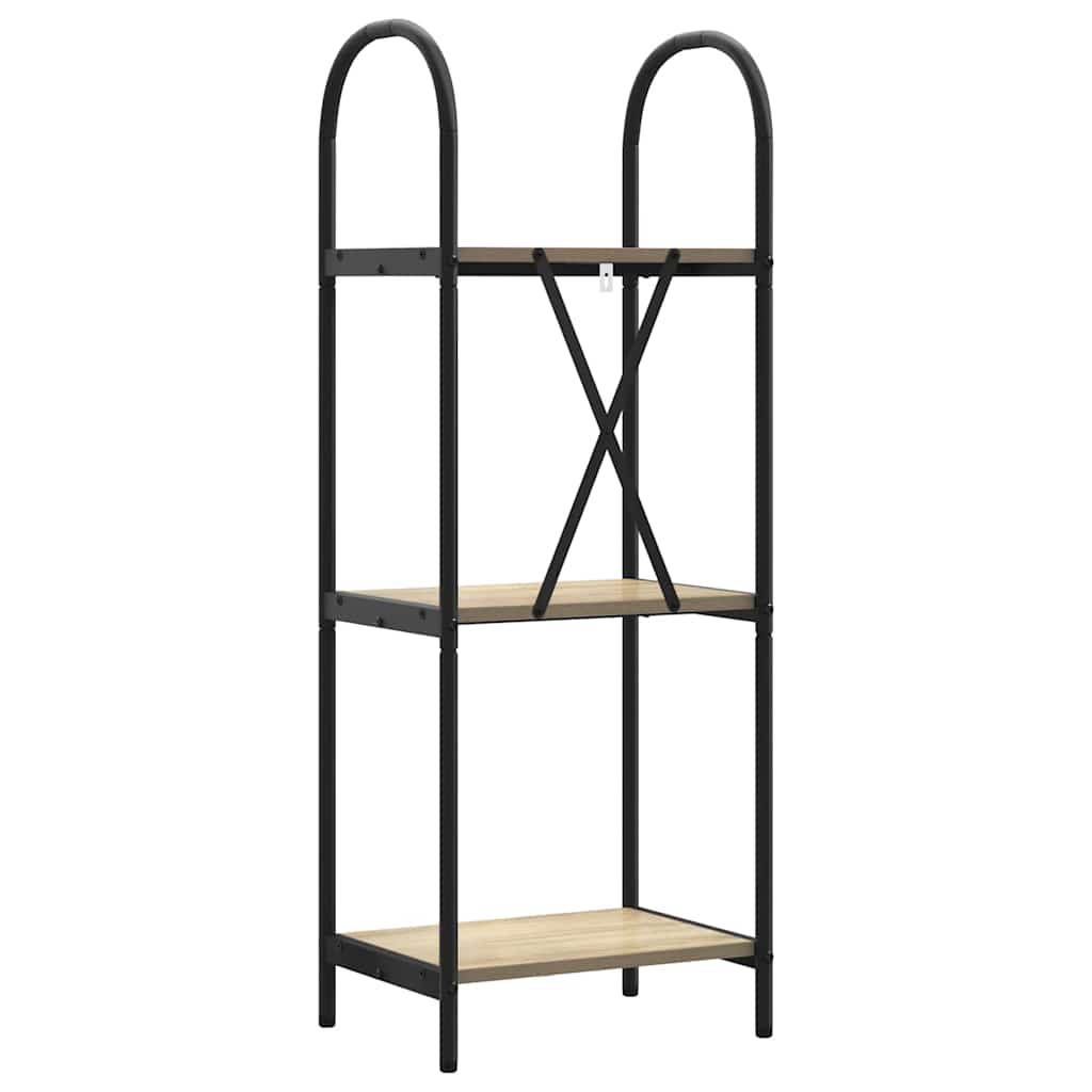 Boekenkast Sonoma Eiken 40 x 30 x 109 cm Bewerkt hout is nu te koop bij PeponiXL, paradijselijk wonen!