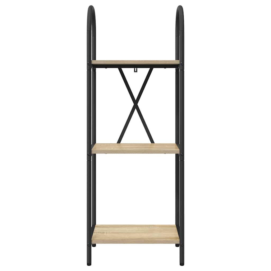 Boekenkast Sonoma Eiken 40 x 30 x 109 cm Bewerkt hout is nu te koop bij PeponiXL, paradijselijk wonen!