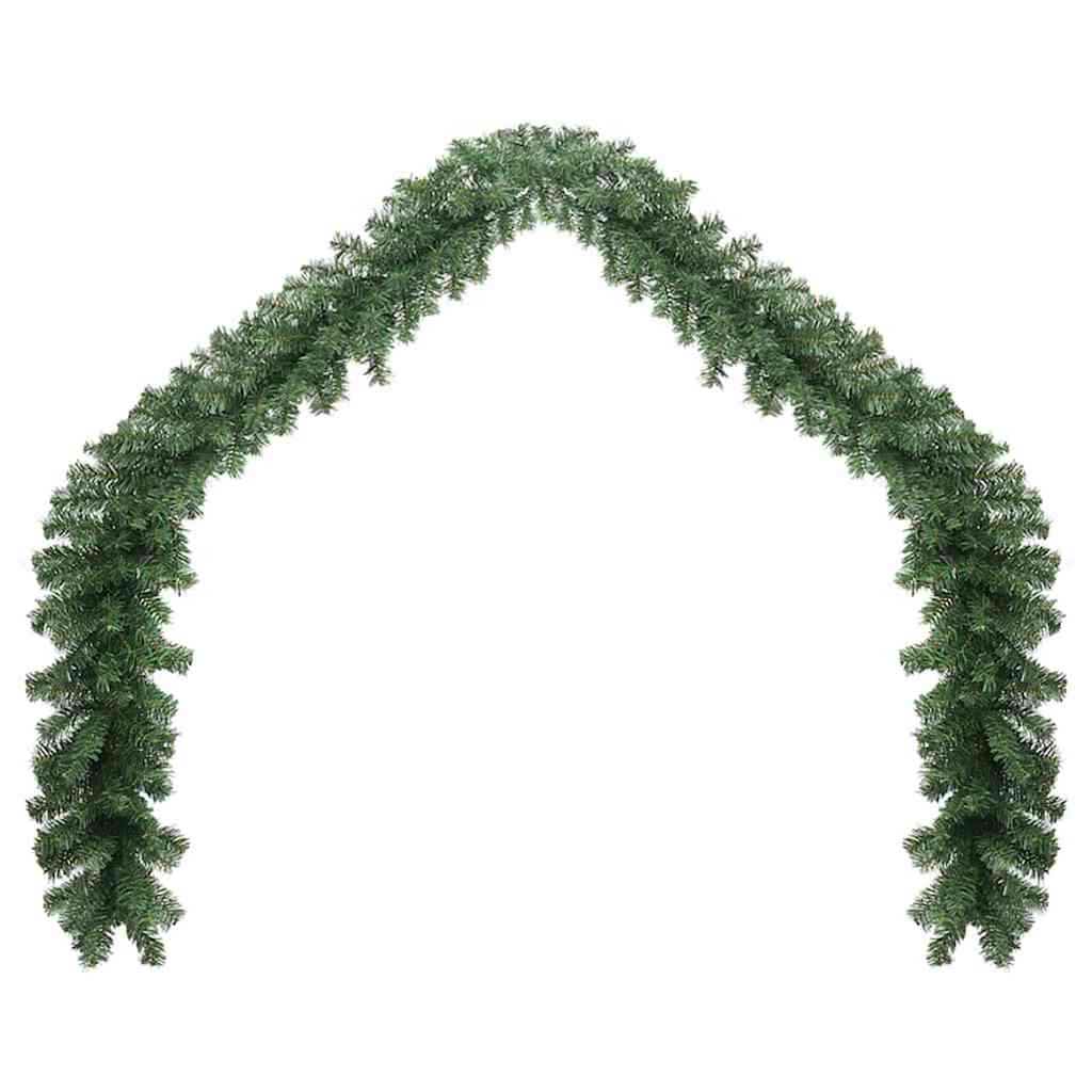 Kerstkrans 2 pcs Groen 20 m PVC is nu te koop bij PeponiXL, paradijselijk wonen!