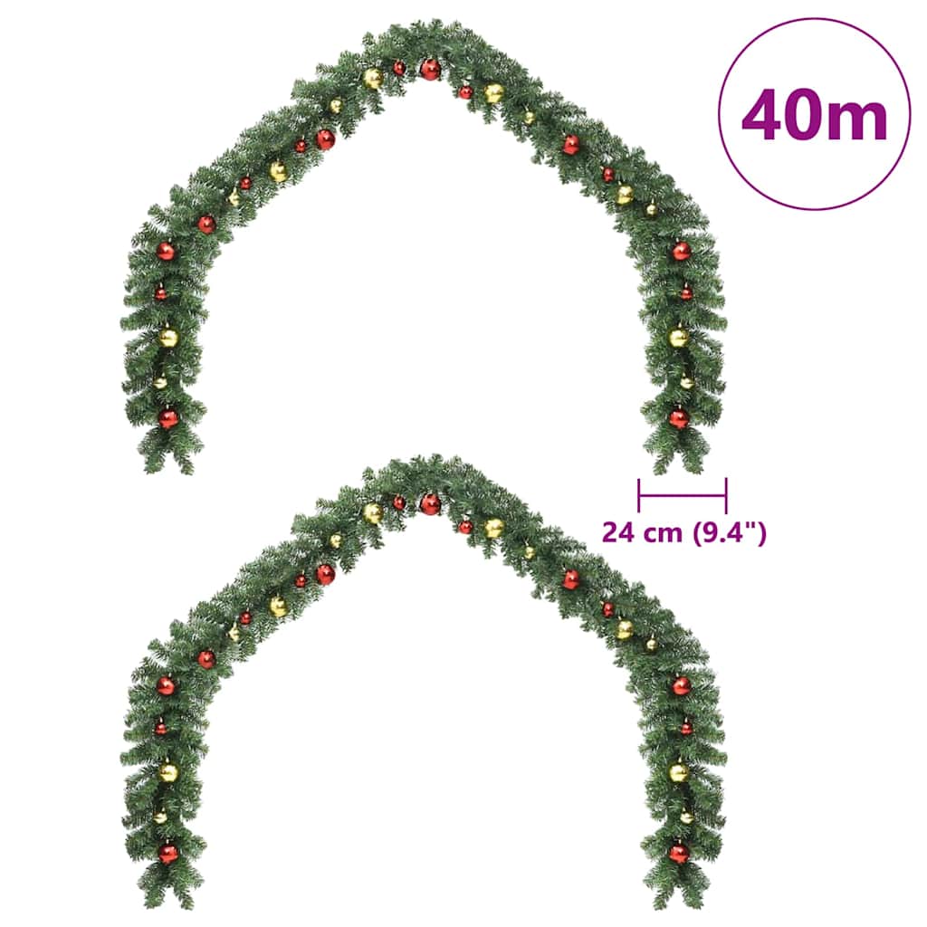 Kerstkrans met 600 LED 2 pcs Groen PVC is nu te koop bij PeponiXL, paradijselijk wonen!