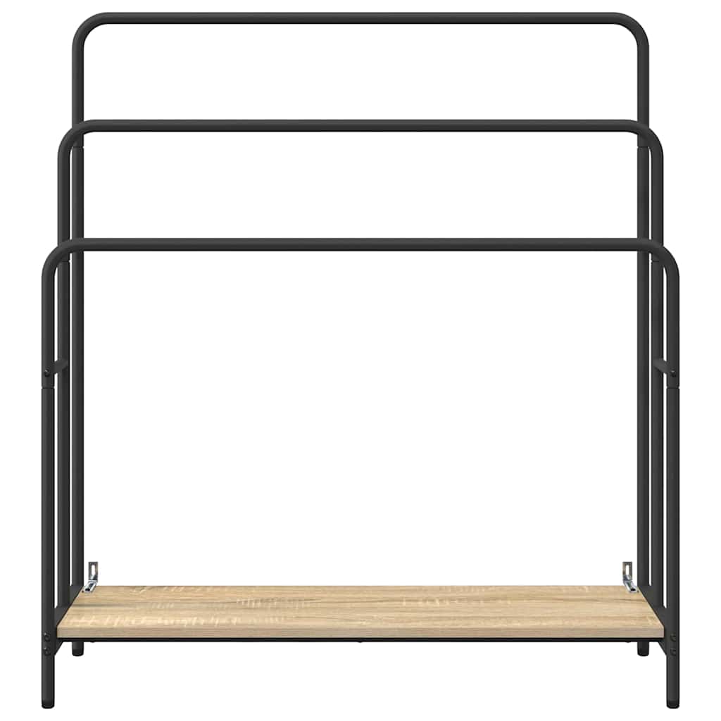 Kledingrek Sonoma Eiken 90 x 30 x 100,5 cm Bewerkt hout is nu te koop bij PeponiXL, paradijselijk wonen!