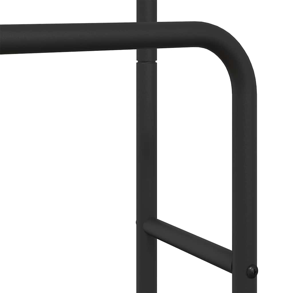 Kledingrek met plank Oudhout 90 x 30 x 100,5 cm Bewerkt hout is nu te koop bij PeponiXL, paradijselijk wonen!